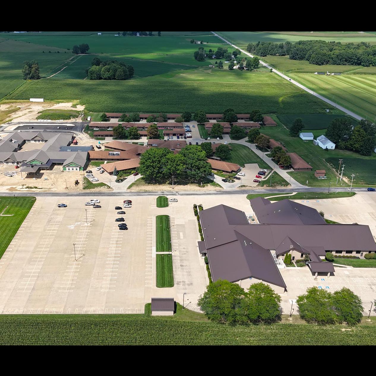 2024 August -Nearing Completion of the Aspen Square Assisted Living Building (exterior)